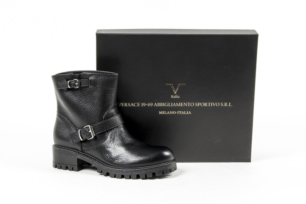 V 1969 Italia Womens Short Boot B1441 CERVO NERO