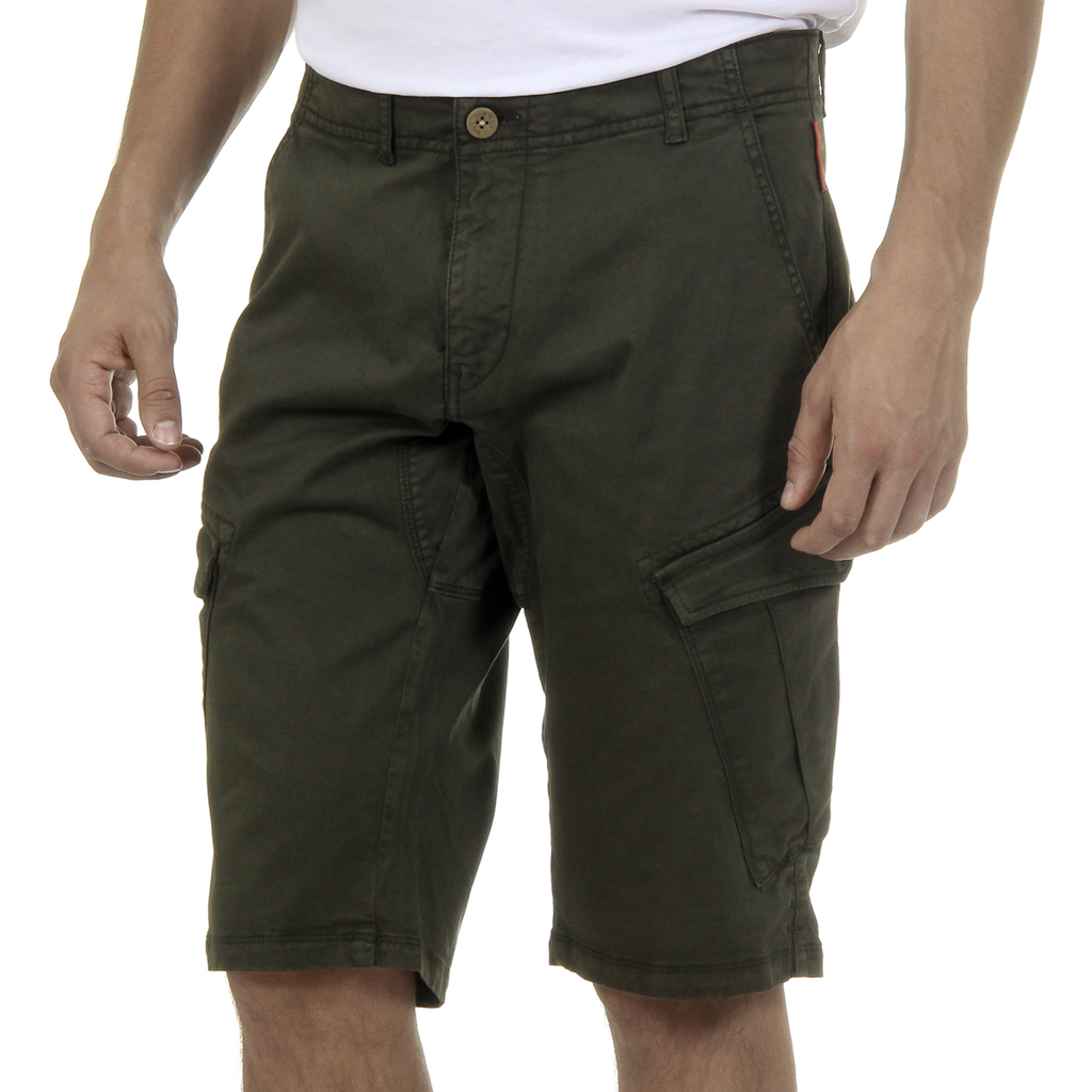 Pantaloncini da uomo Andrew Charles verdi JAKO
