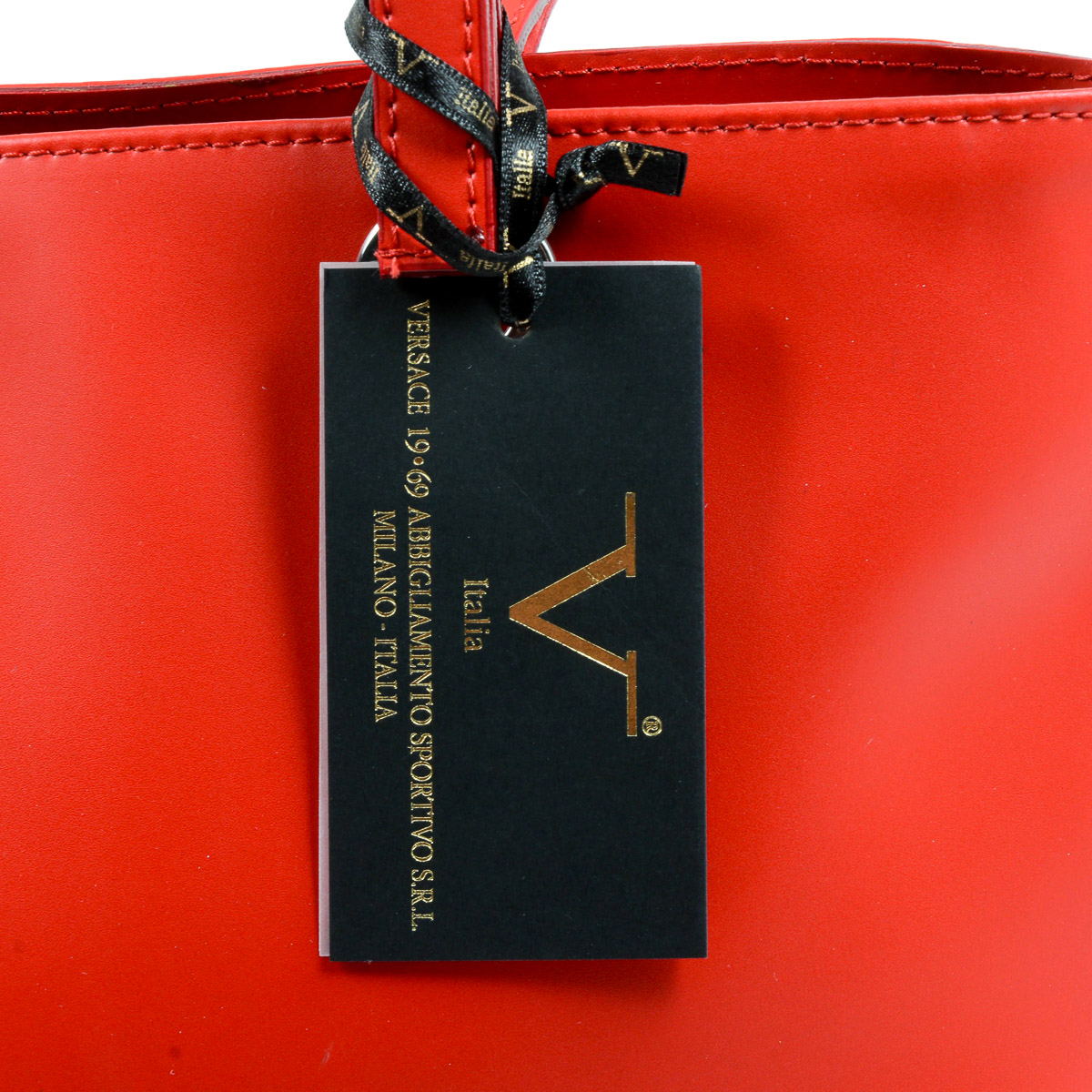 V 1969 Italia Borsa da donna rossa GLORY