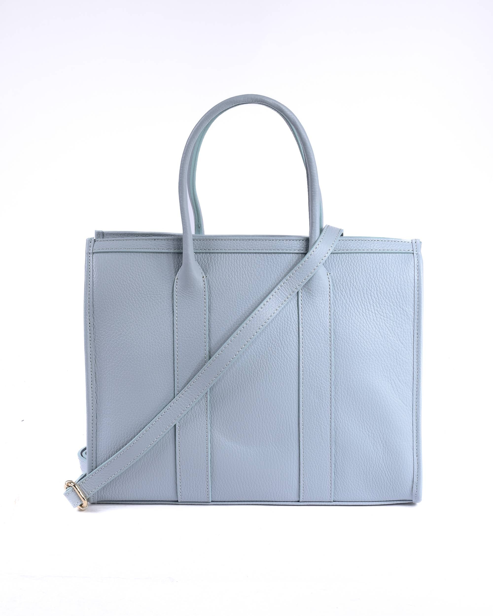 Borsa Donna V Italia CA1030 DOLLARO CELESTE
