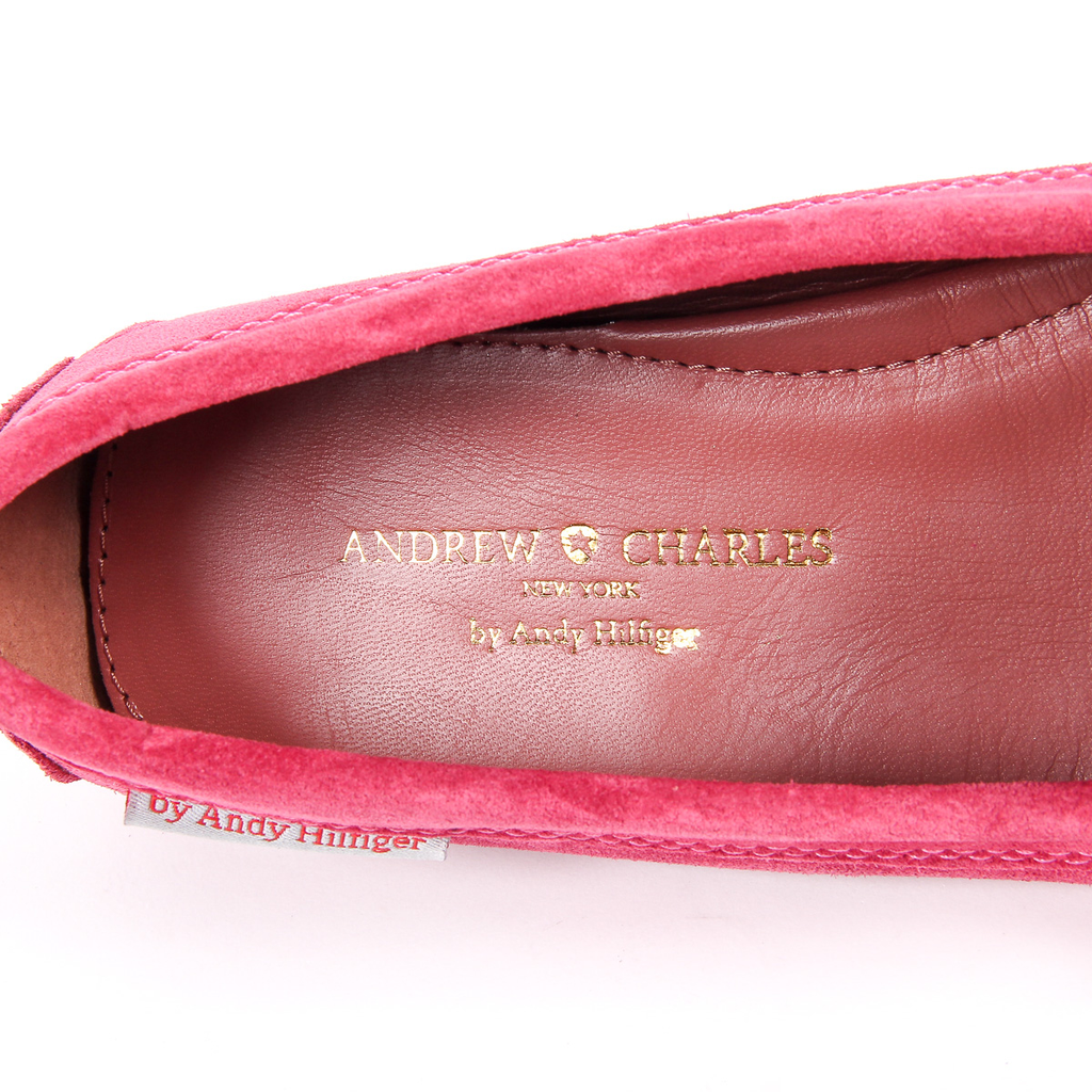Mocassini da donna Andrew Charles Fuxia MAX