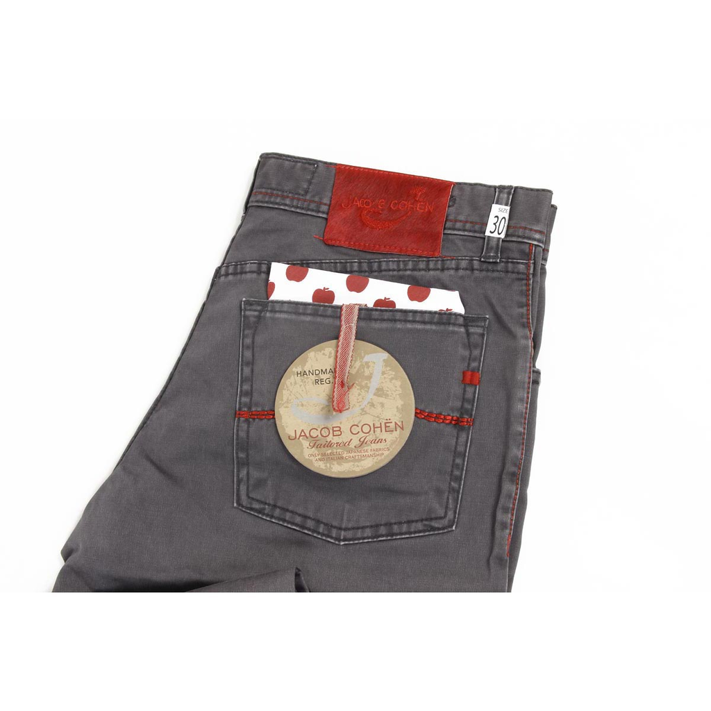 Pantaloni da uomo Jacob Cohen J688 CANONE ROSSO