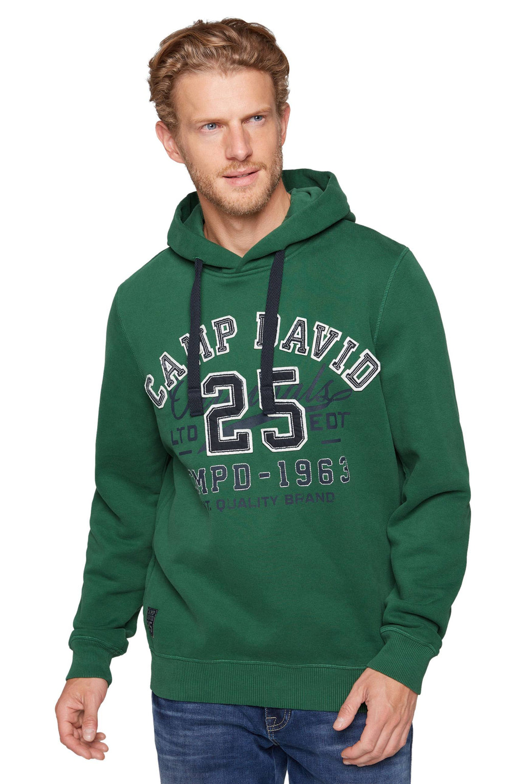 Felpa con cappuccio da uomo Camp David