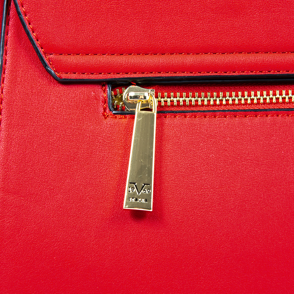 V 1969 Italia Borsa da donna rossa BEATRICE
