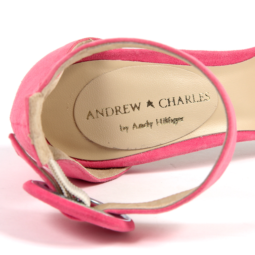 Sandalo da donna Andrew Charles By Andy Hilfiger rosa NASHVILLE