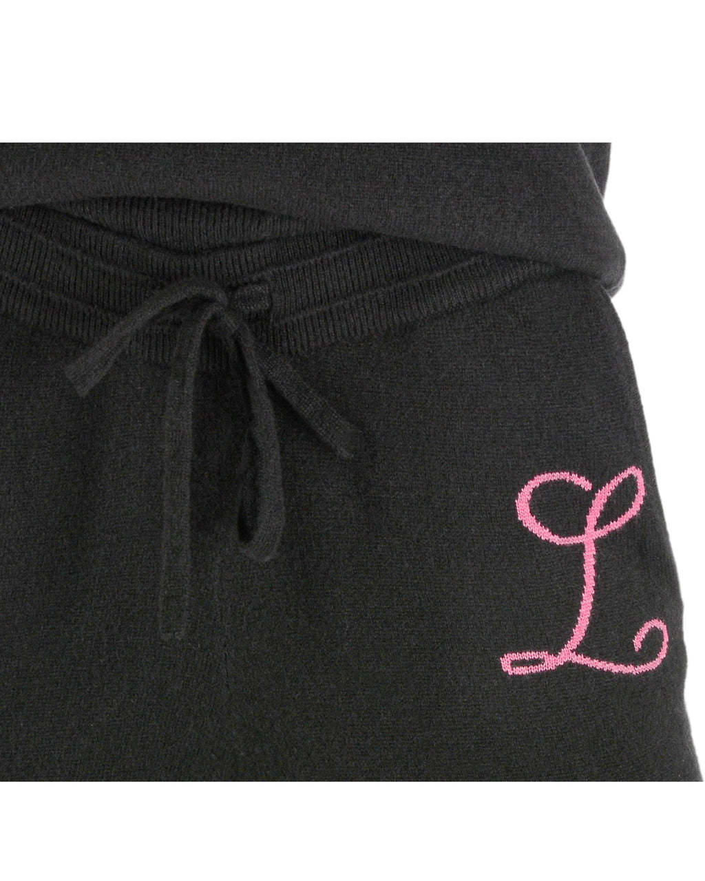 Pantaloni da tuta in cashmere - Nero