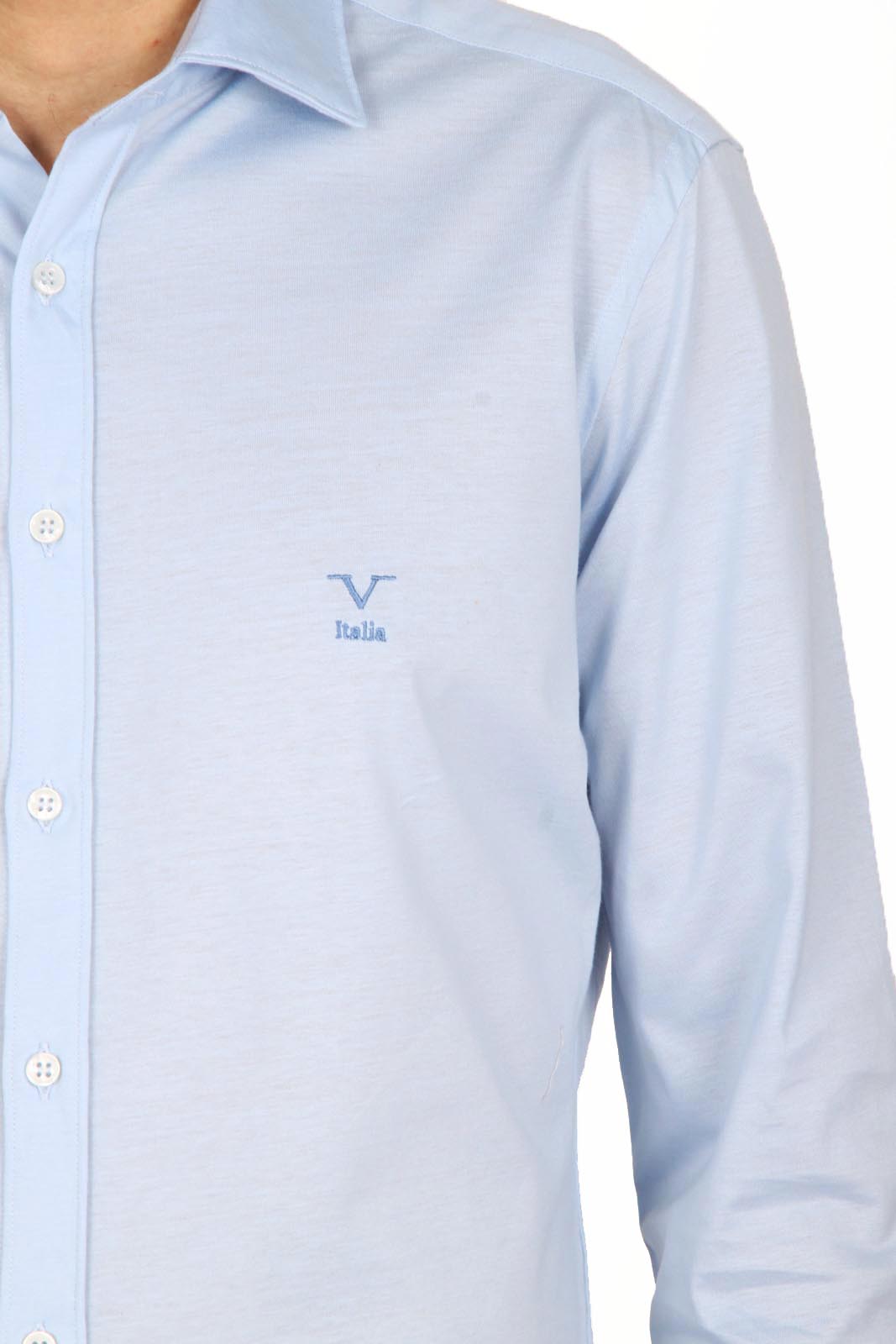 Maglia a maniche lunghe da uomo V 1969 Italia Paris Jersey Azzurro