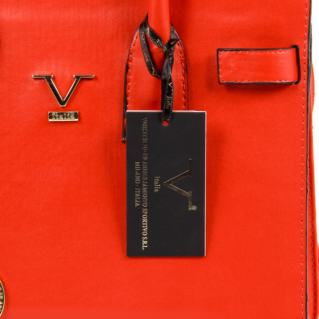 V 1969 Italia Borsa da donna rossa CLELIA