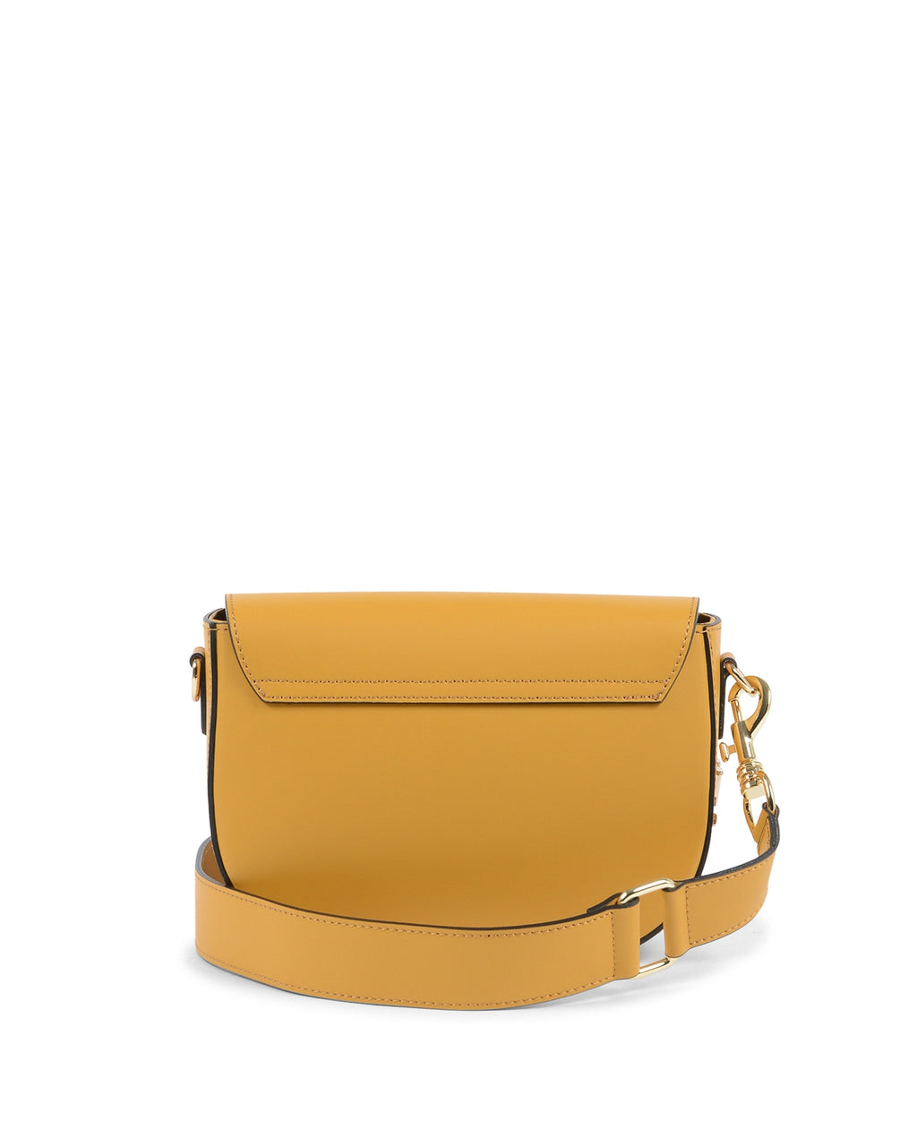 Borsa a tracolla da donna V Italia Yelloe BL10296 RUGA SENAPE