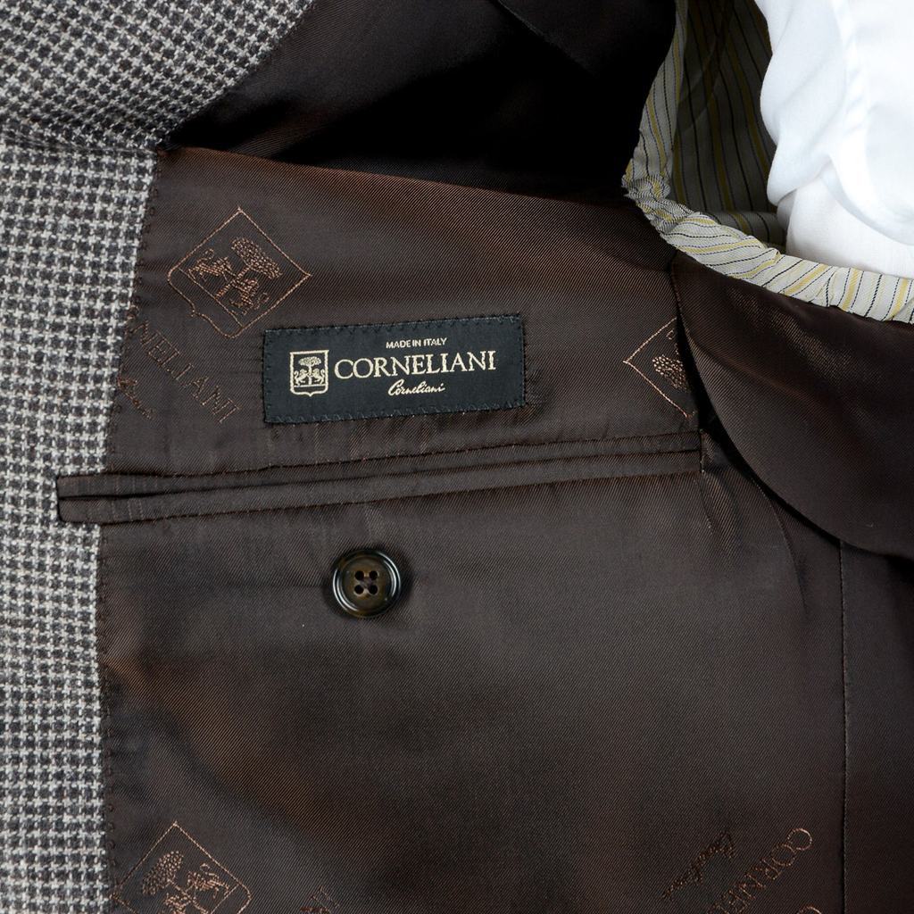 Corneliani Giacca Uomo Maniche Lunghe Grigio