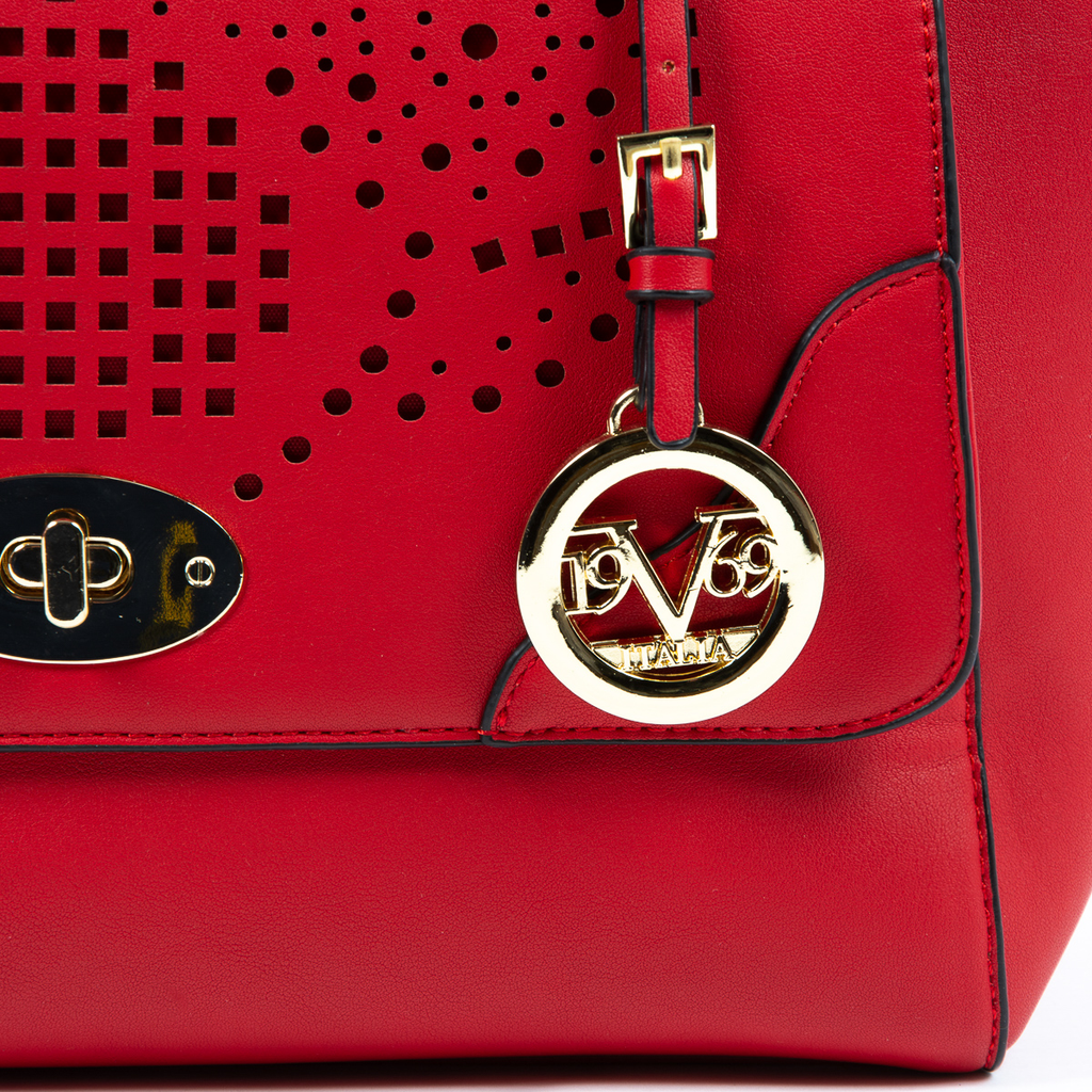 V 1969 Italia Borsa da donna rossa BEATRICE