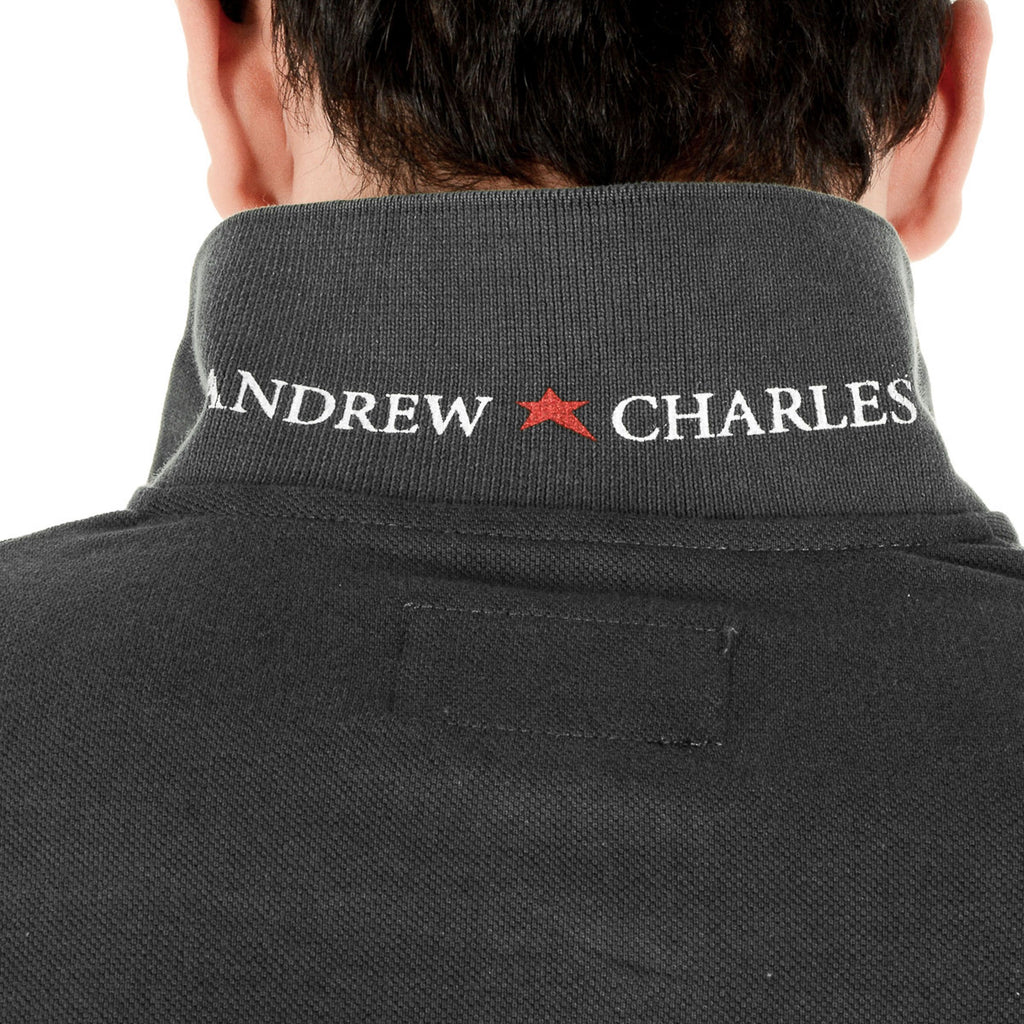 Polo da uomo Andrew Charles By Andy Hilfiger PT160 32001 ALABAMA GRIGIO SCURO