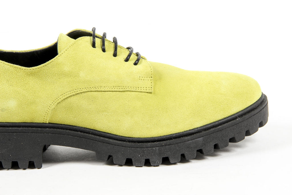 Scarpa stringata da donna V 1969 Italia C01 CAMOSCIO GIALLO