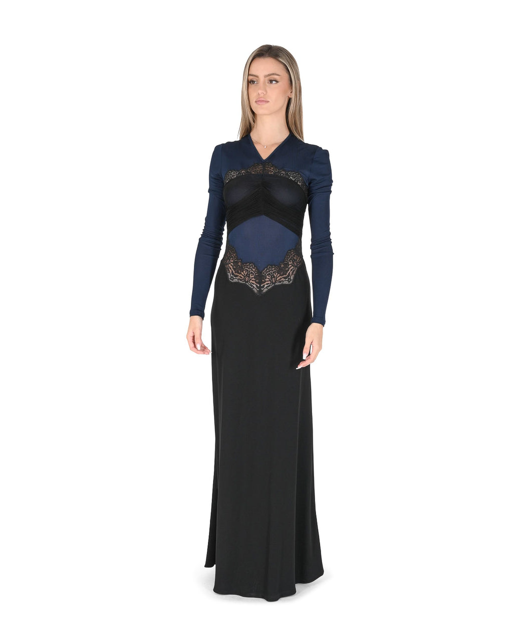 Christopher Esber Abito da donna 24033117 BLU/NERO 5B2