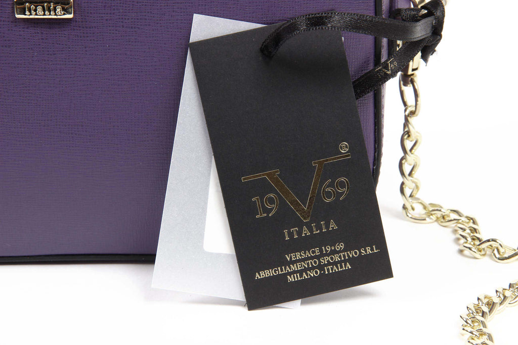V 1969 Italia Borsa da donna V001 SAFFIANO VIOLA