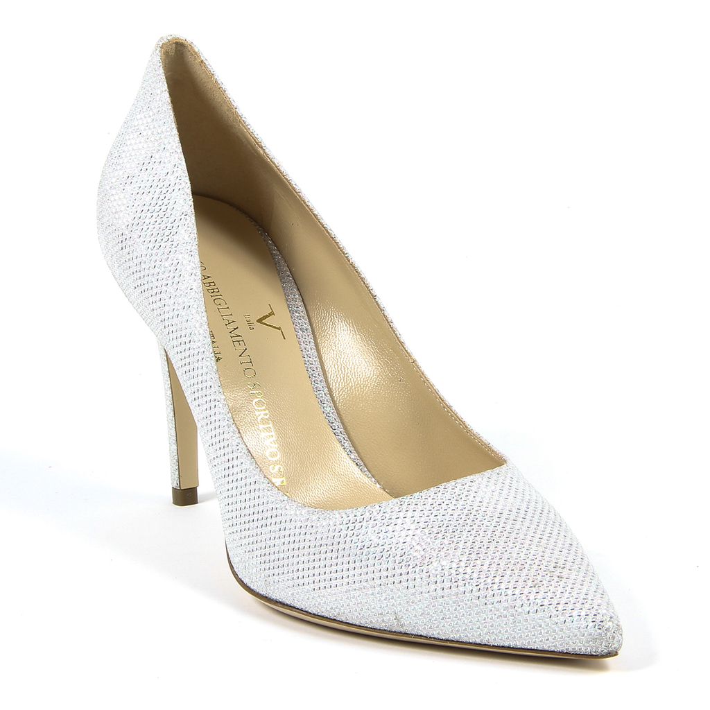 V 1969 Italia Womens Pump White MINA