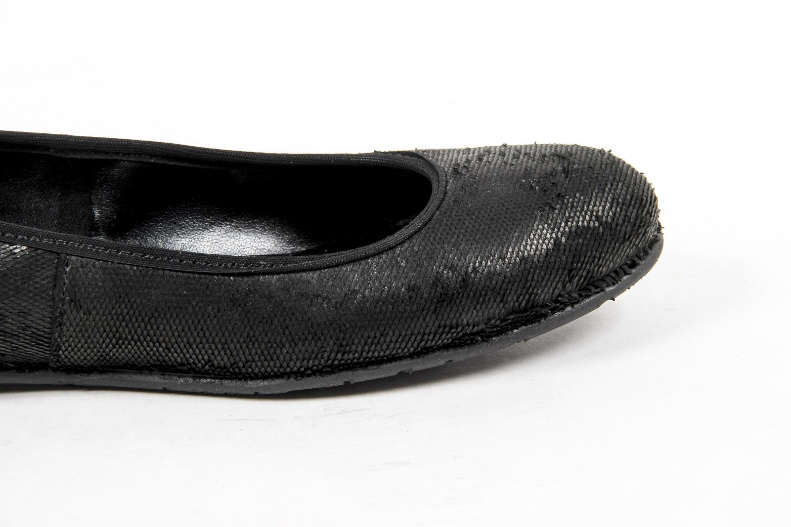 V 1969 Italia Womens Ballerina E08 VIPER NERO