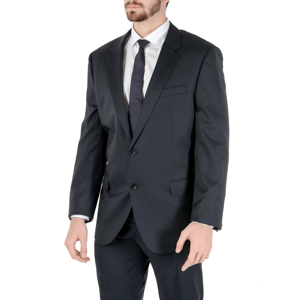 Abito da uomo Hugo Boss blu scuro, GRANDE GENIO