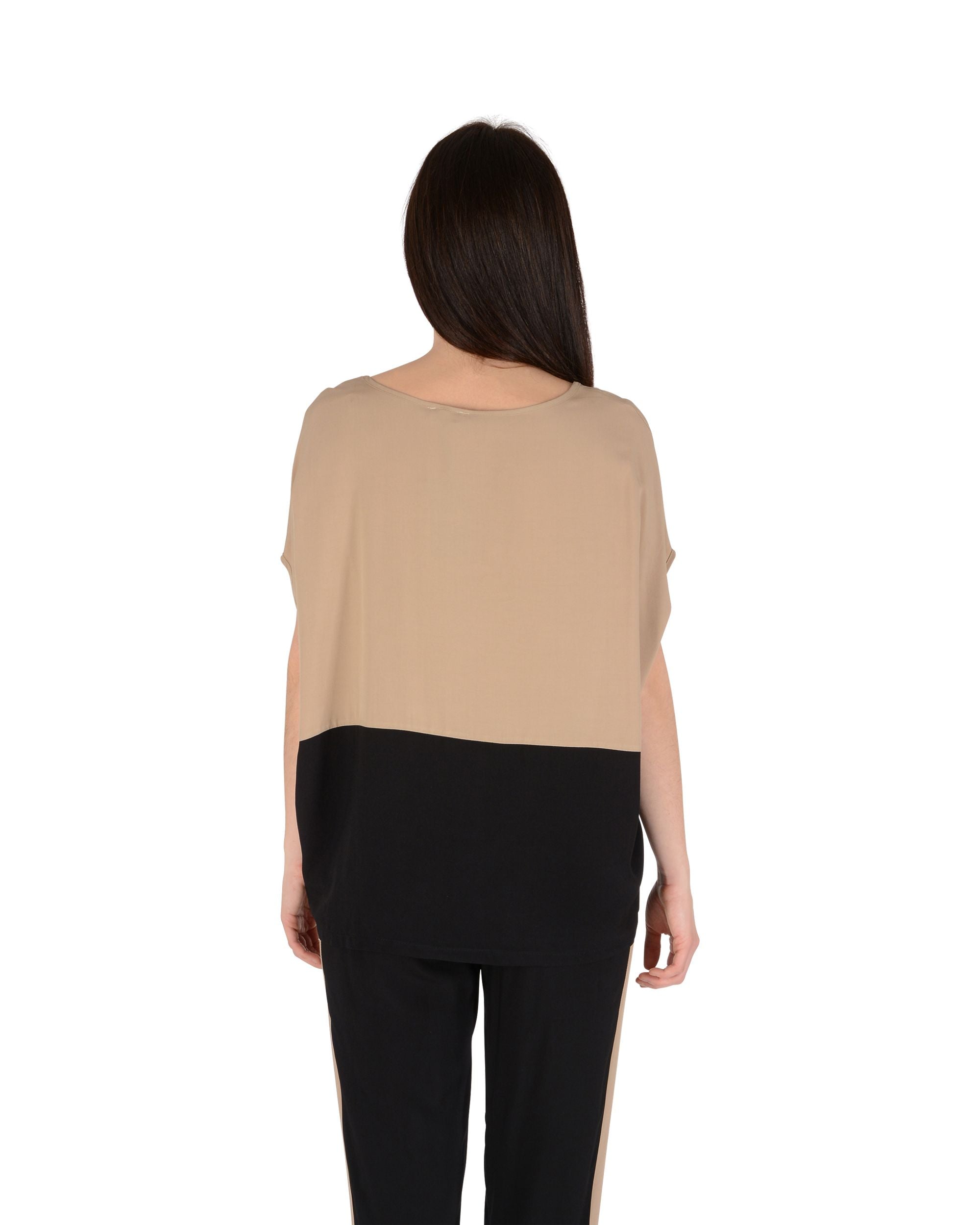19V69 Camicia Donna Italia Multicolor CAMICIA ZAIRA CAMMELLO NERO