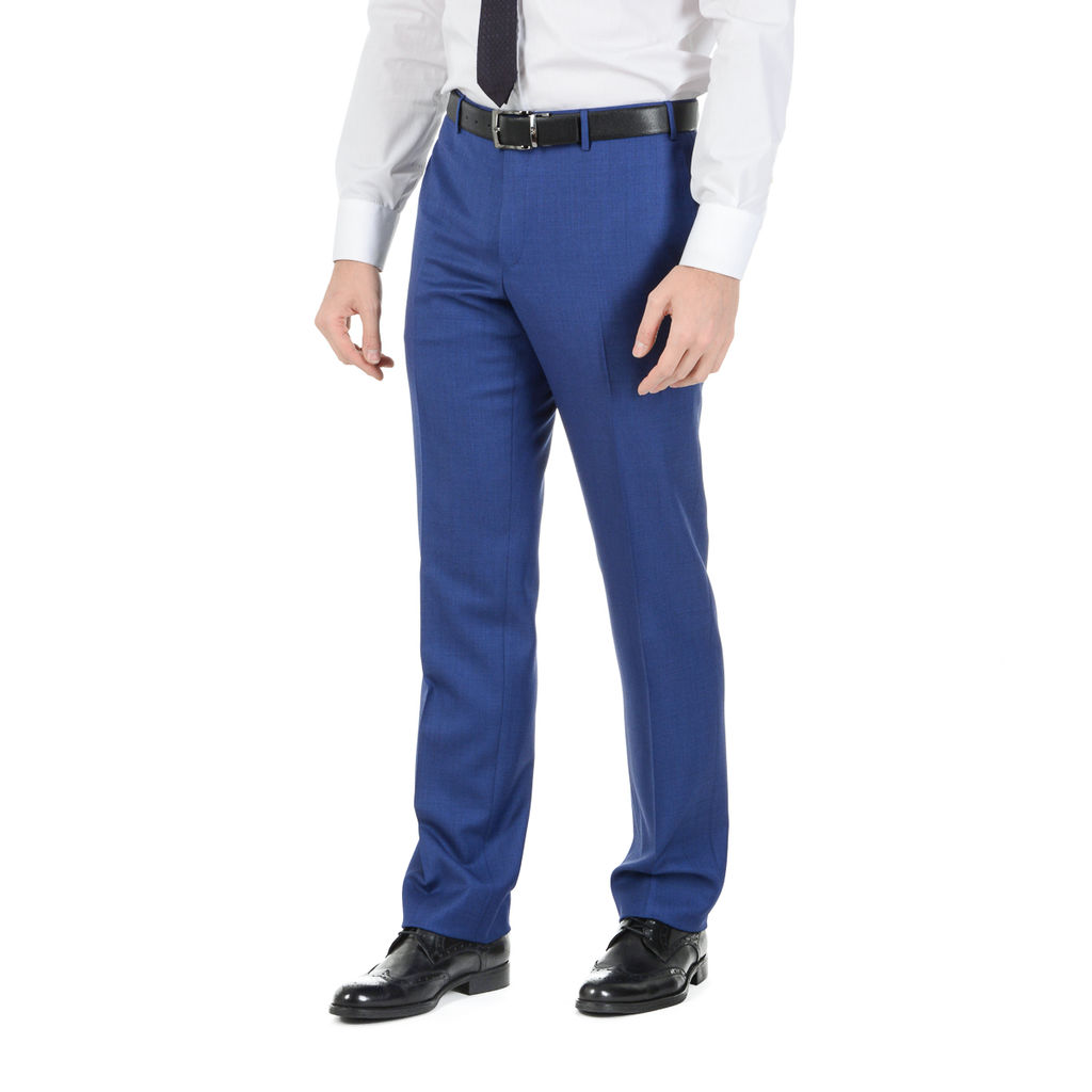 Abito da uomo Corneliani maniche lunghe blu Super 110's