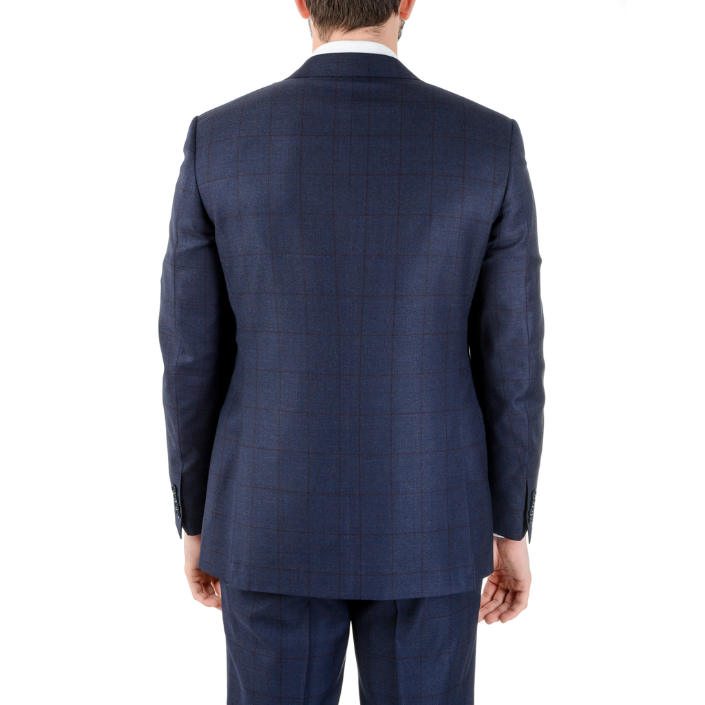 Abito da uomo Canali maniche lunghe blu scuro