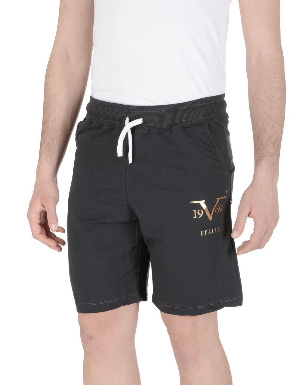 19V69 Italia Pantaloncini Uomo Grigio Scuro BOB GRIGIO SCURO