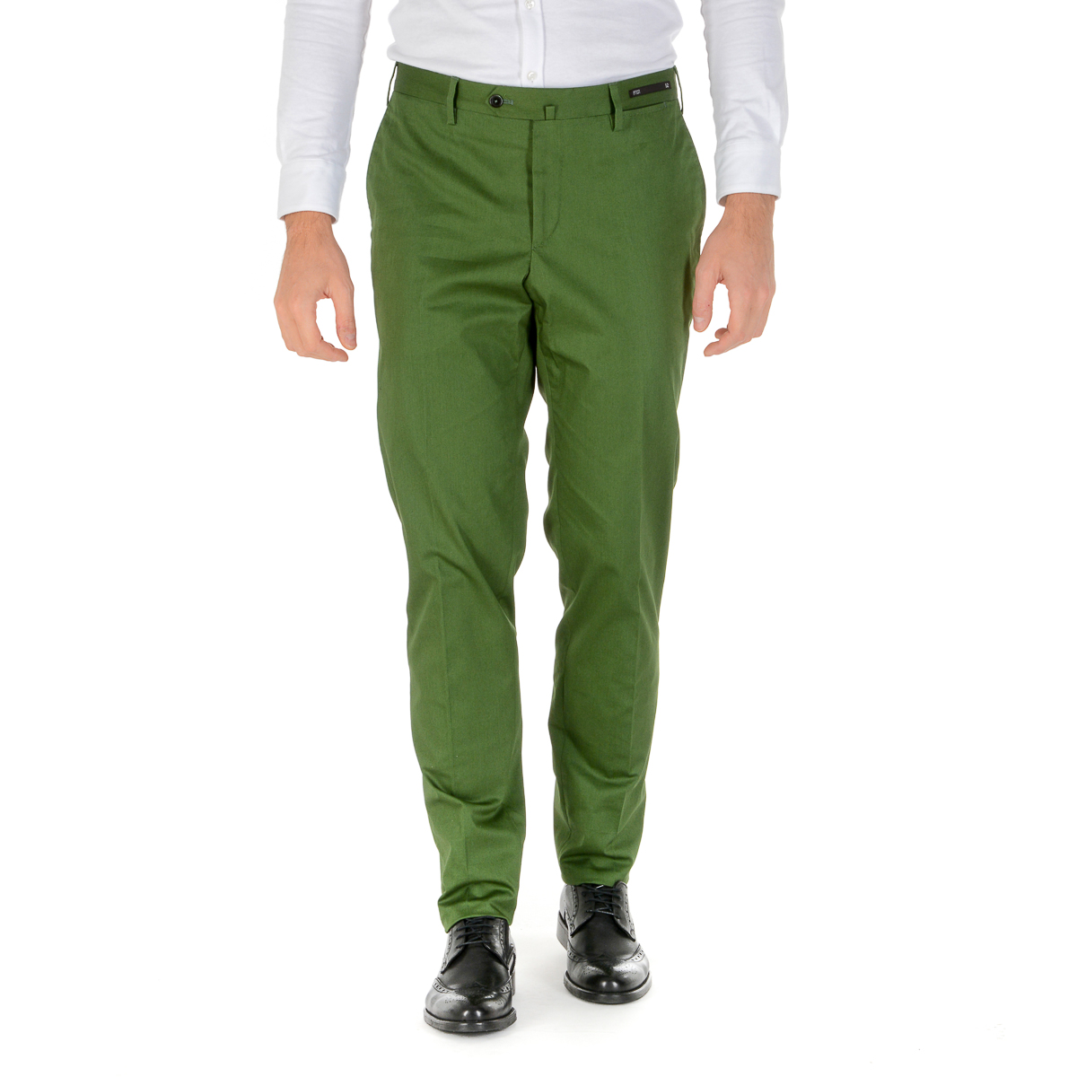 Pantaloni da uomo PT01 verdi BUSINESS