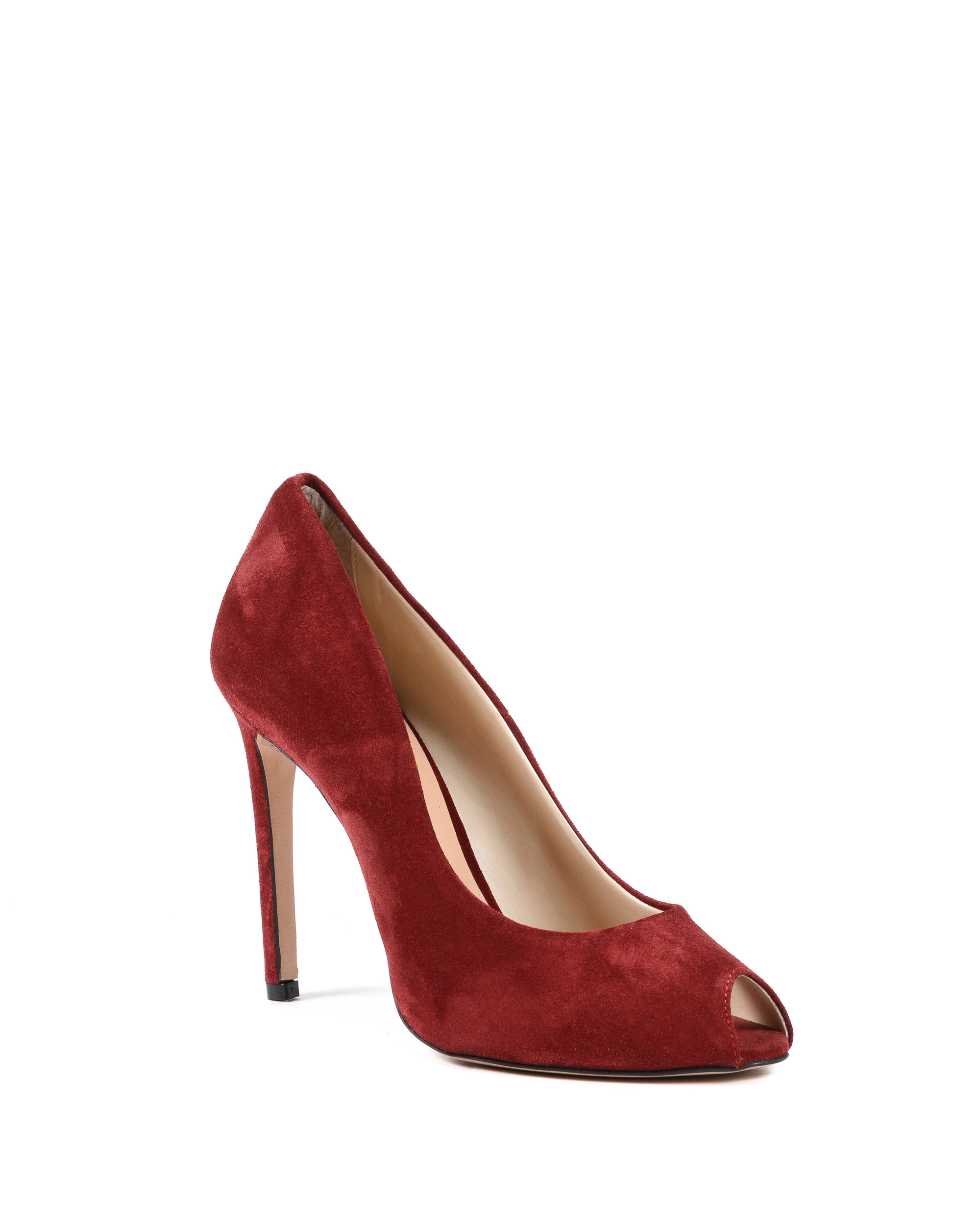 19V69 Italia Décolleté Donna Punta Aperta Bordeaux 303 CROSTA BORDO'