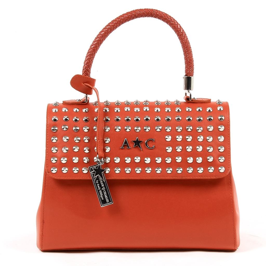 Borsa a mano da donna Andrew Charles rossa BROOKLYN