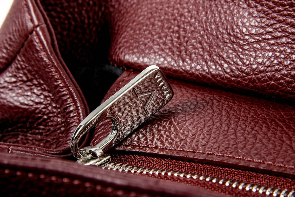 V 1969 Italia Borsa da donna V012 S BORDEAUX