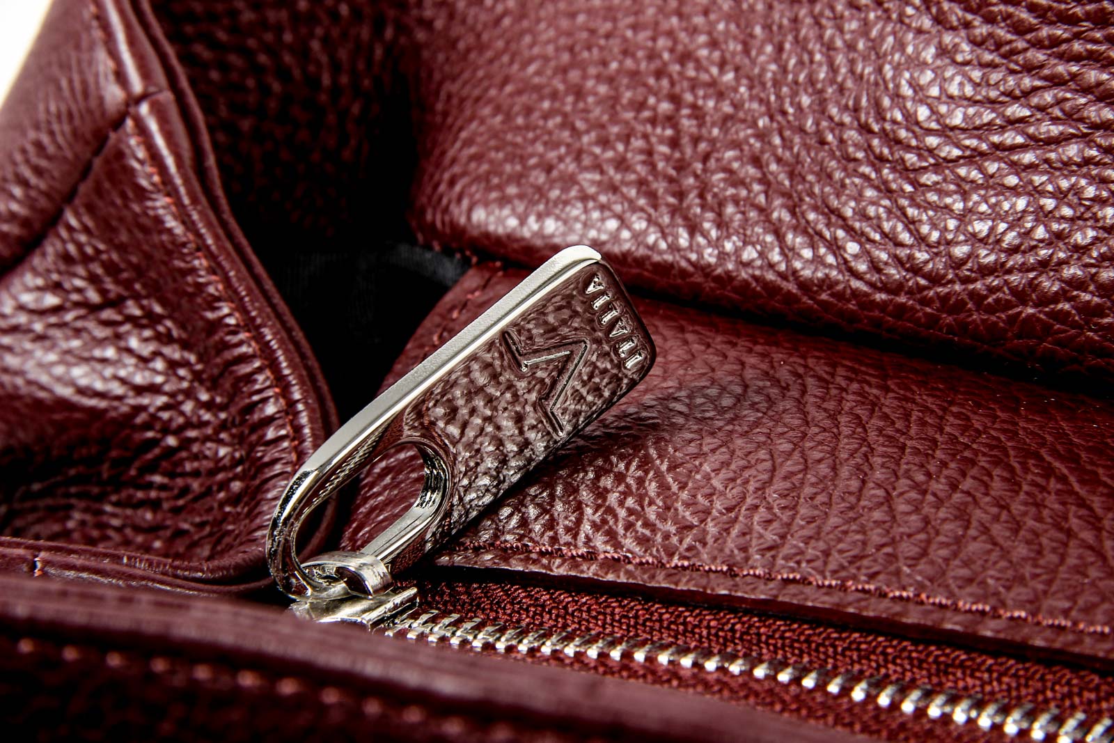 V 1969 Italia Borsa da donna V012 S BORDEAUX