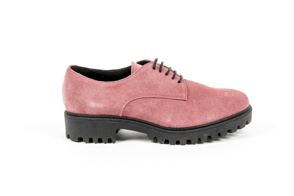 Scarpa stringata da donna V 1969 Italia C01 CAMOSCIO FUXIA