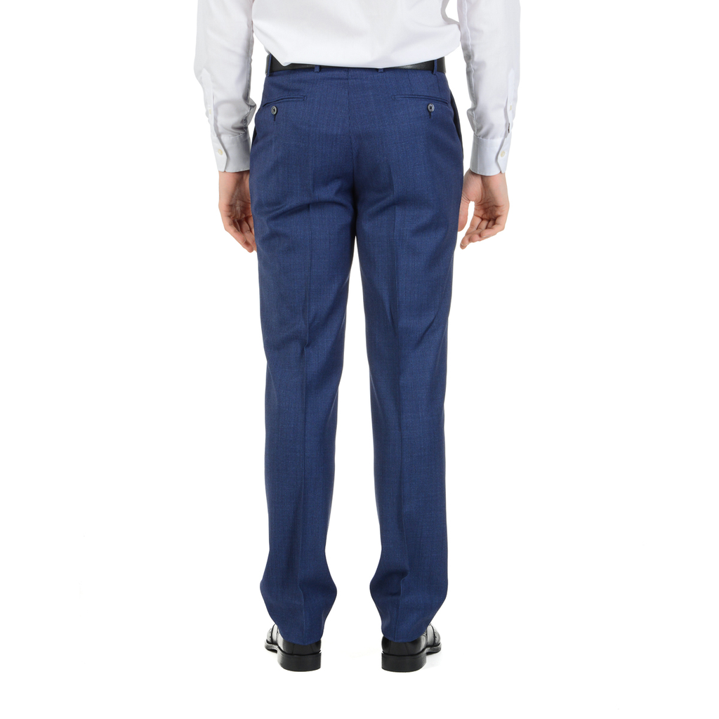 Abito da uomo Corneliani maniche lunghe blu Super 110's