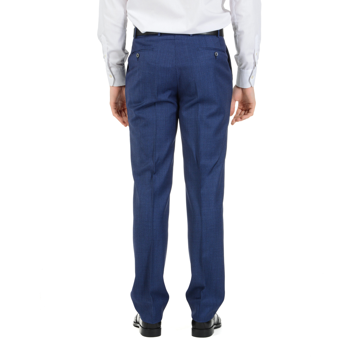 Abito da uomo Corneliani maniche lunghe blu Super 110's