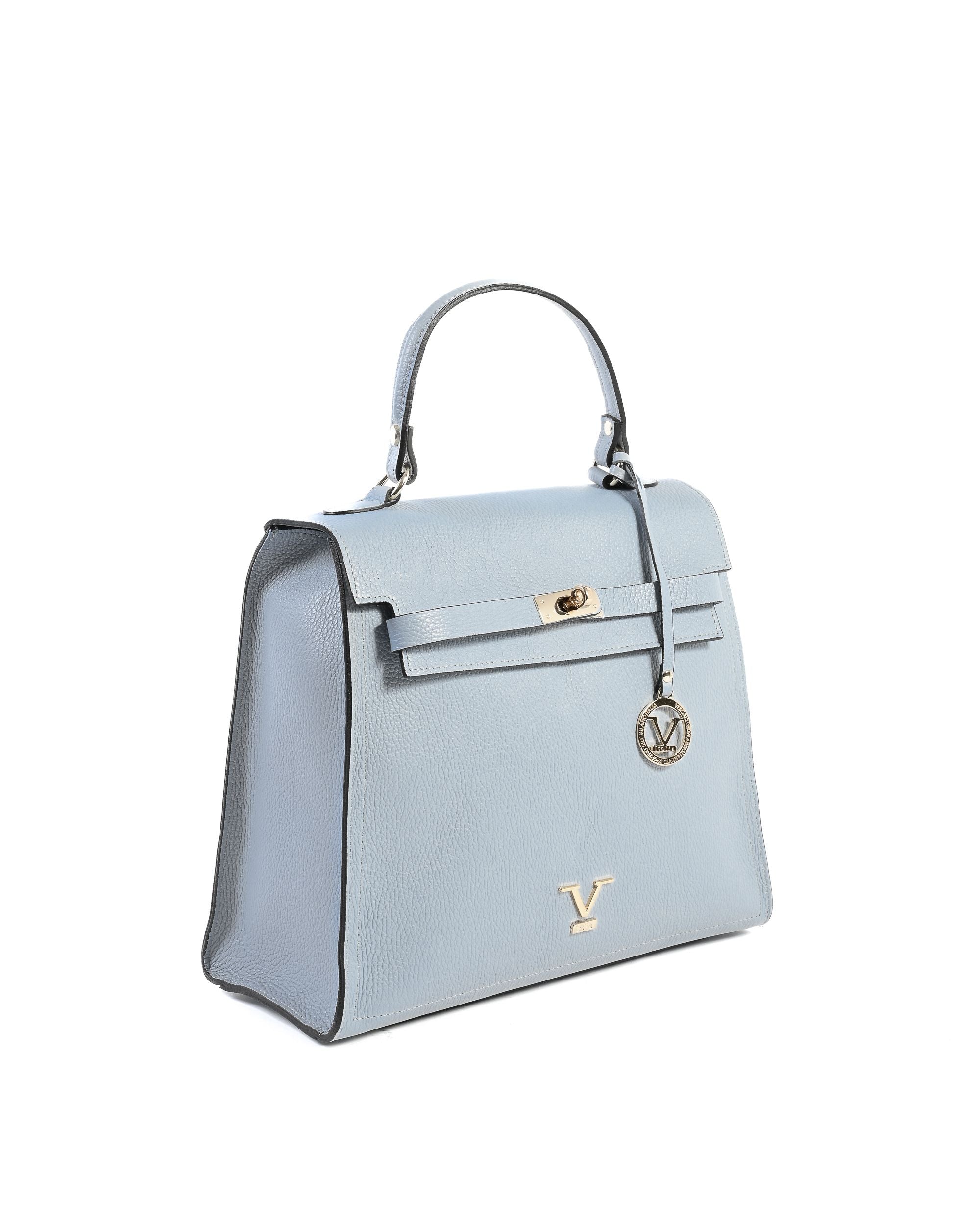 Borsa Donna V Italia Azzurro BG12010 DOLLARO AZZURRO