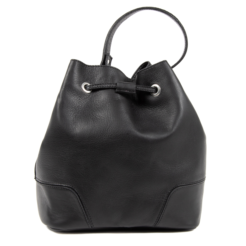 V 1969 Italia Borsa da donna nera HILTON