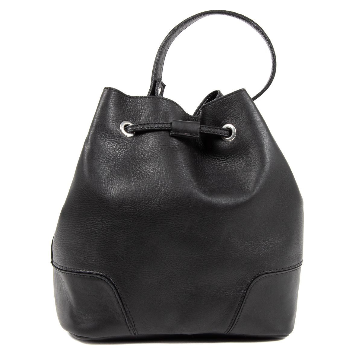 V 1969 Italia Borsa da donna nera HILTON