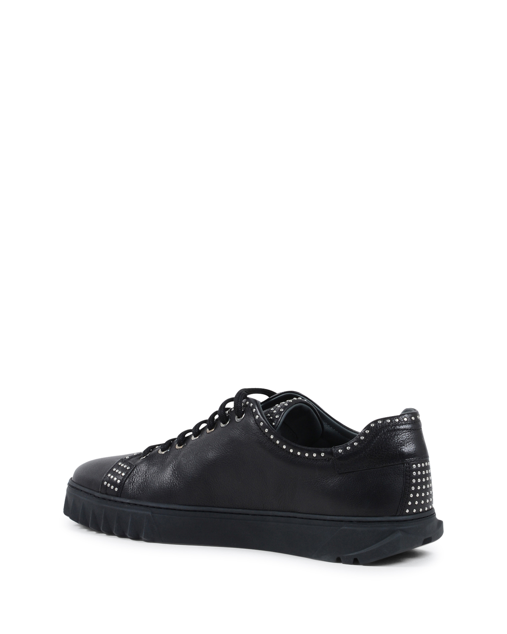 Salvatore Ferragamo Sneaker da uomo nera CUBE