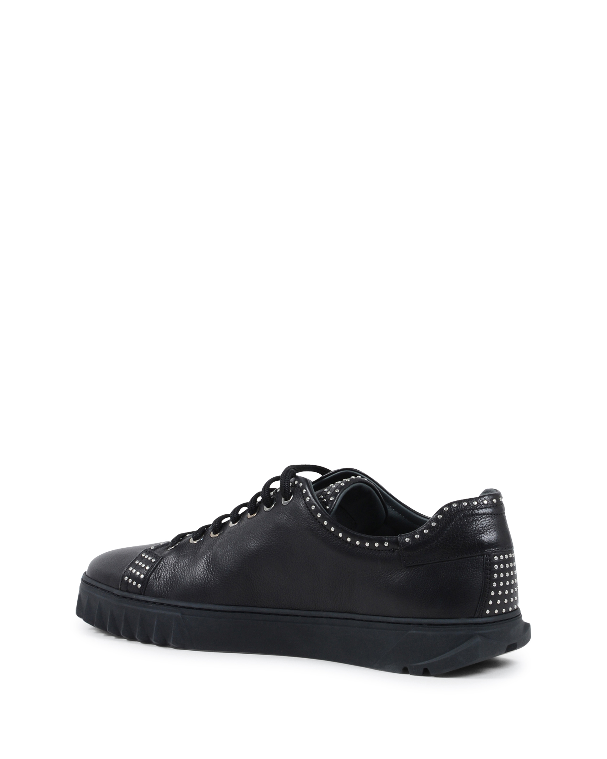 Salvatore Ferragamo Sneaker da uomo nera CUBE