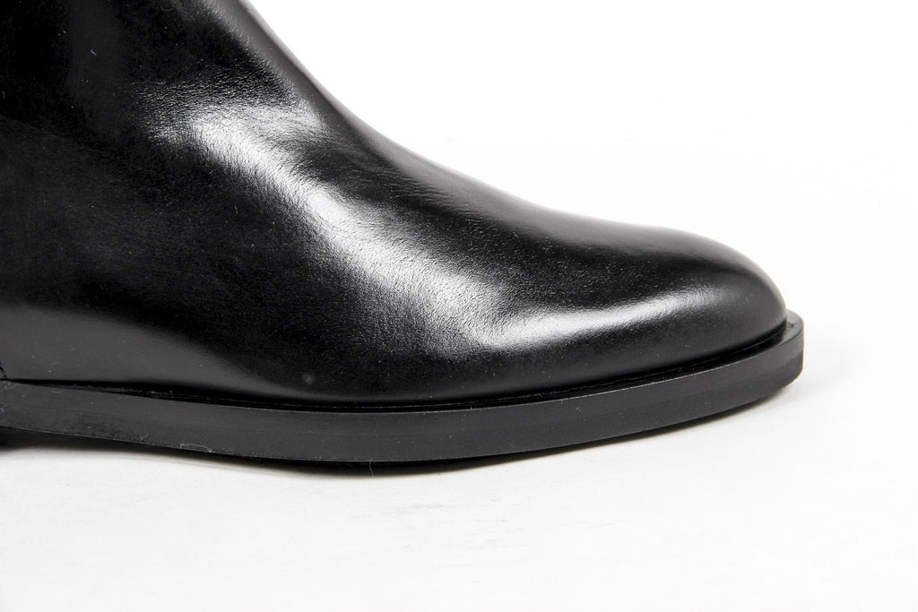 V 1969 Italia Womens Ankle Boot B1993 VITELLO NERO
