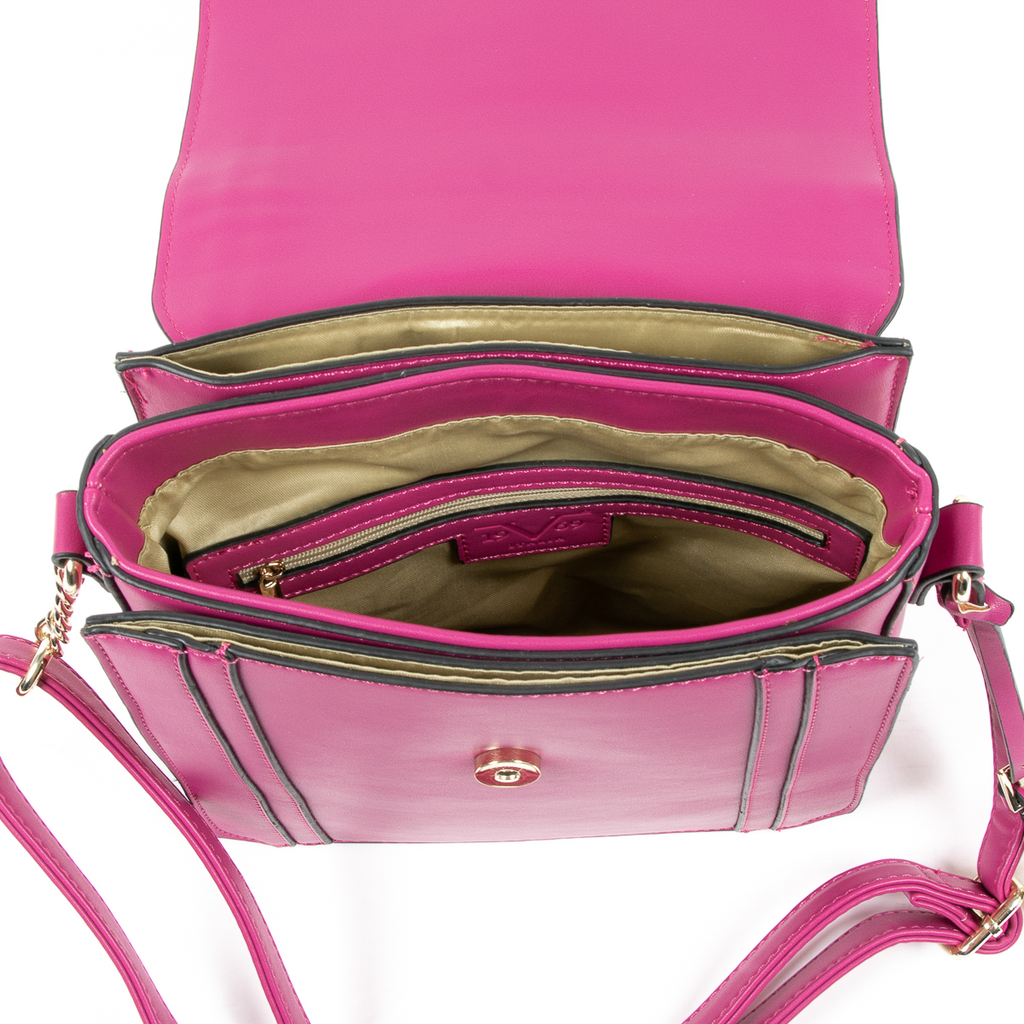 V 1969 Italia Borsa da donna Fuxia LINDA