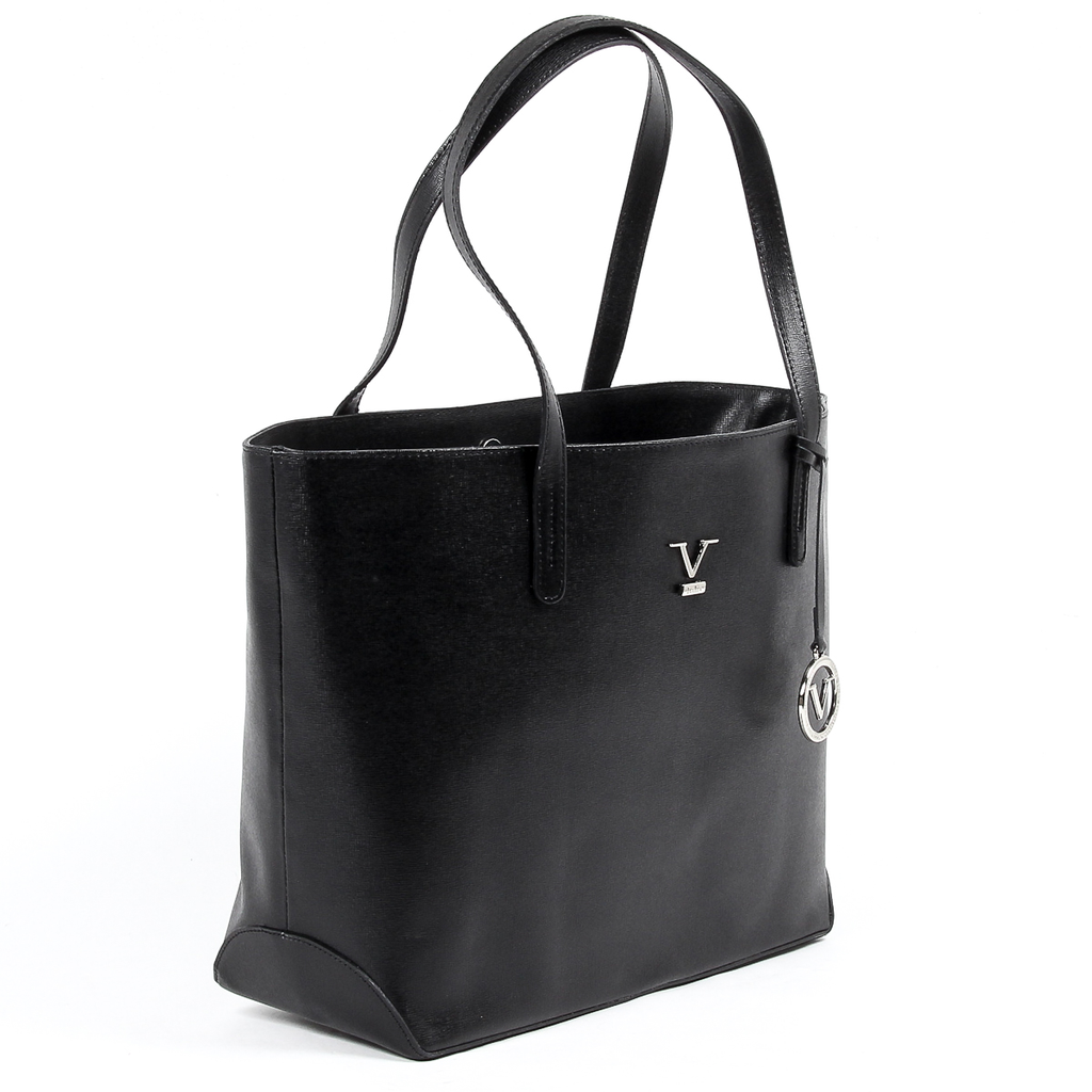 V 1969 Italia Borsa da donna nera VIENNA