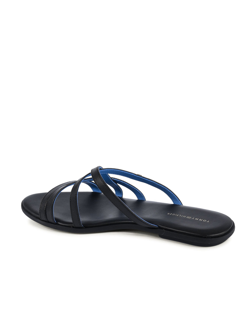 Sandalo da donna Tommy Hilfiger nero FW0FW08067BDS