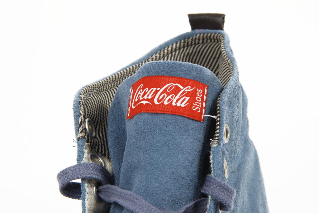 Scarpe da ginnastica da uomo Coca Cola CCA0668 RAMBLA SUED JEANS
