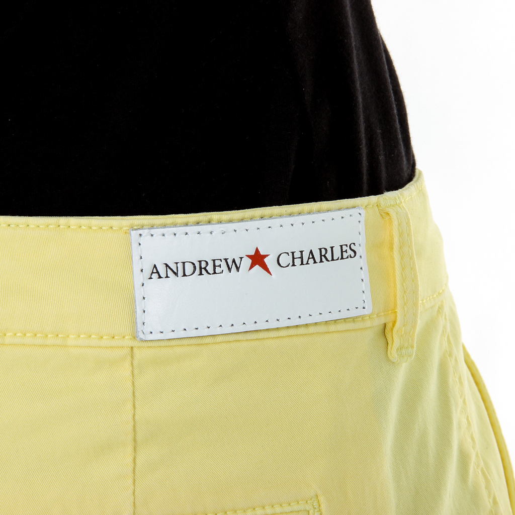 Pantaloni da donna Andrew Charles gialli PENDA