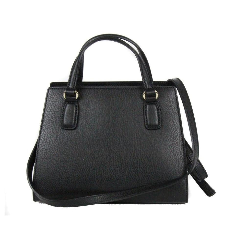 Borsa tote Gucci Soho in pelle nera