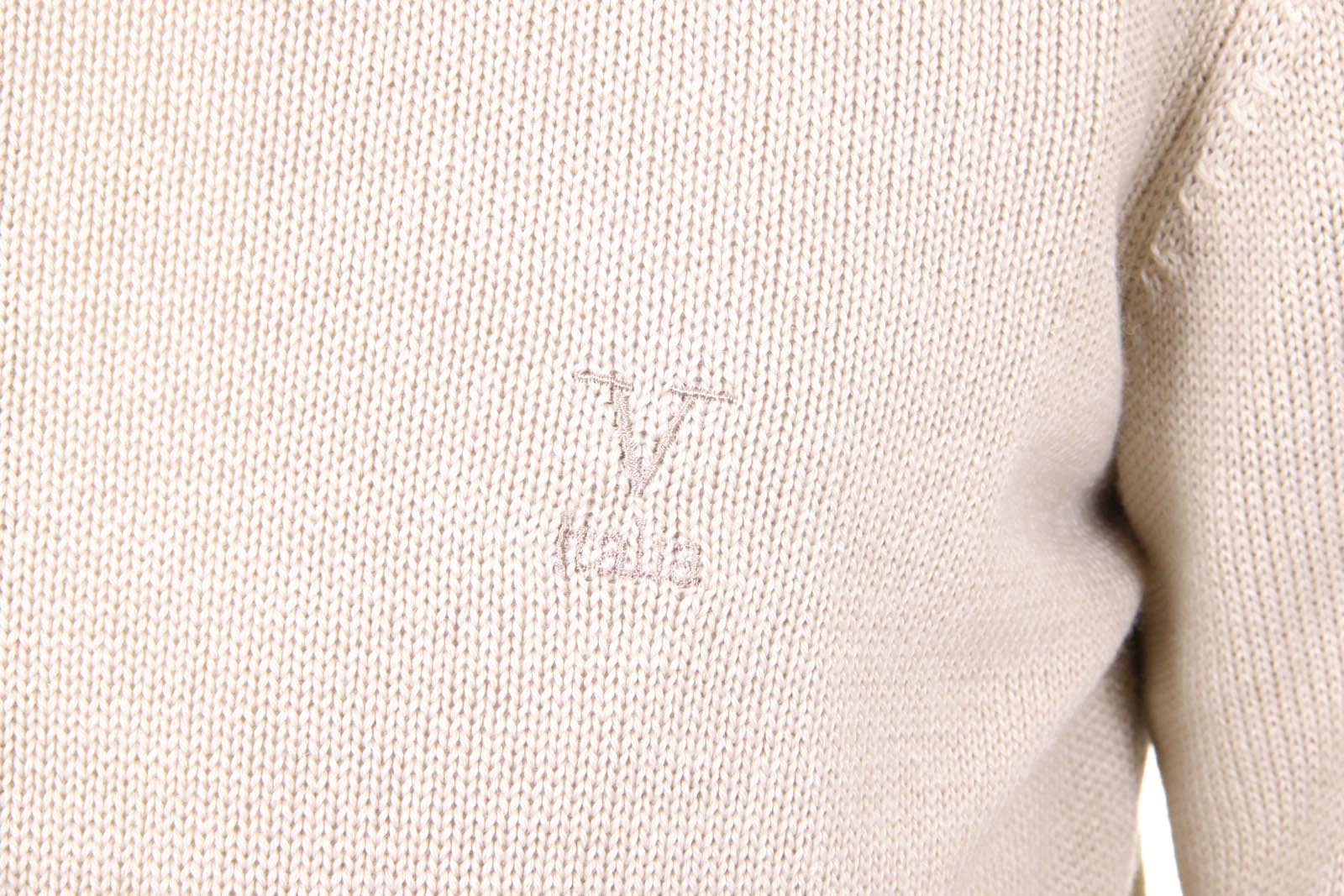 Maglione uomo girocollo V 1969 Italia 9802 GIROCOLLO SABBIA