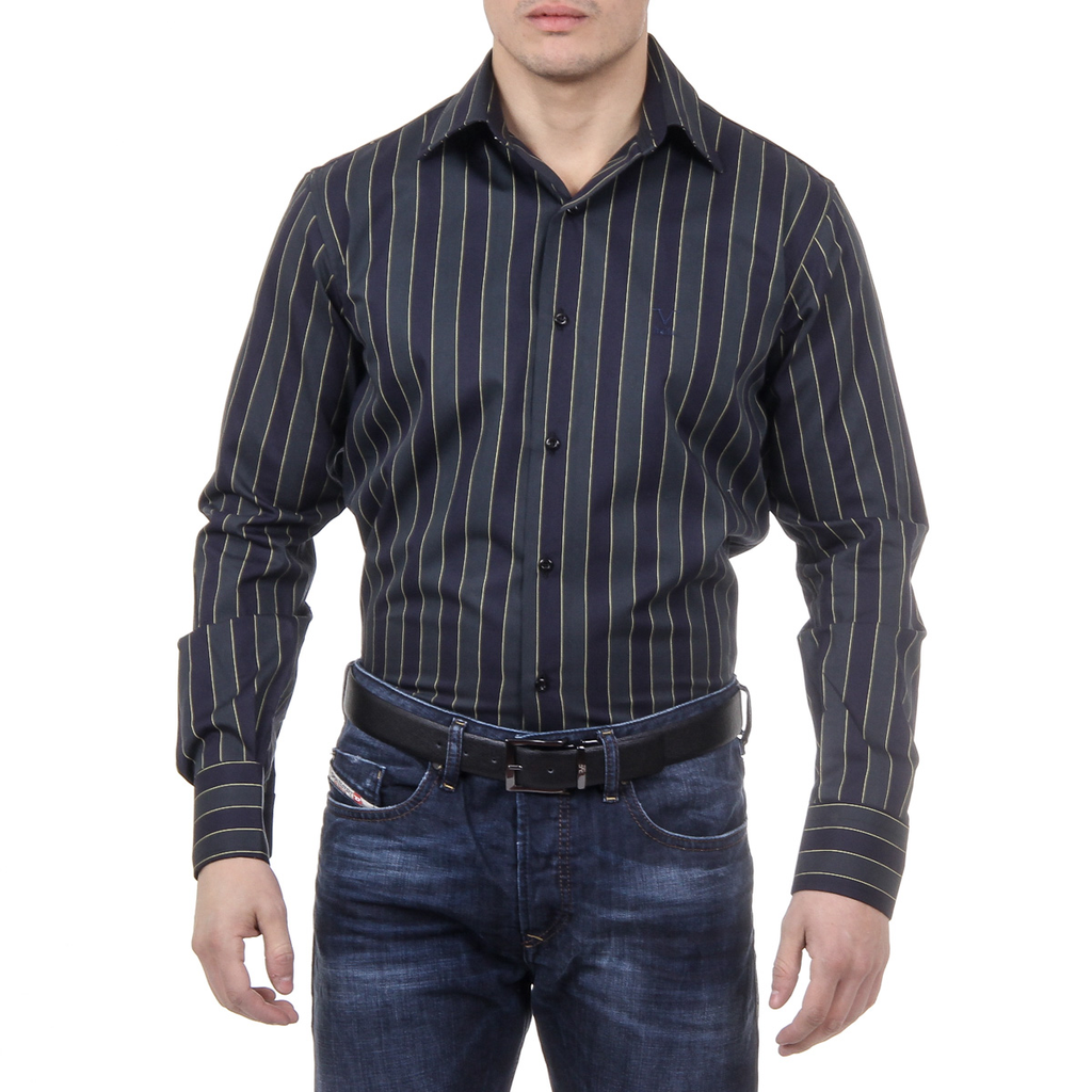 V 1969 Italia Camicia da uomo con collo classico 377 VAR. 520