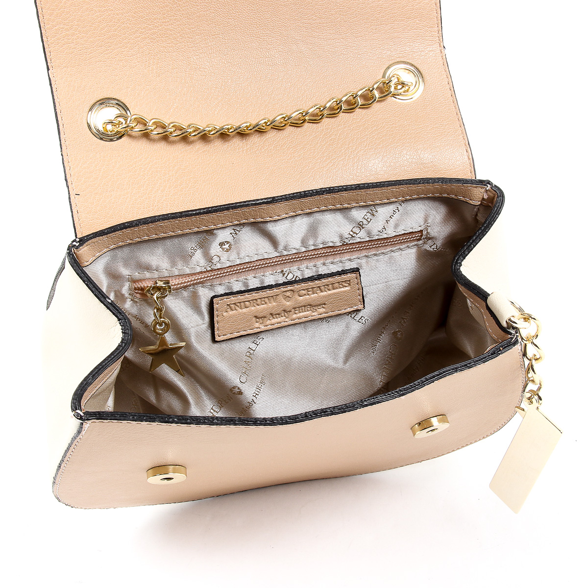 Borsa a mano da donna Andrew Charles multicolore ESTATE