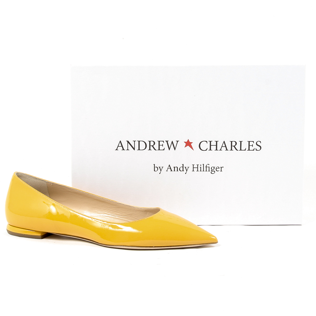 Andrew Charles Ballerina da donna gialla SONIA